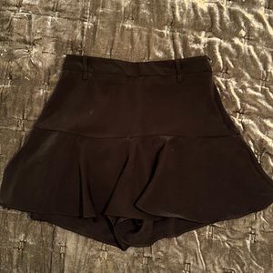 Zara black skort